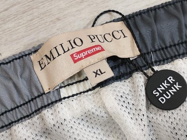 通年 Supreme シュプリーム Emilio Pucci Sport Pant Black 21ss ナイロン イージーパンツ XL グレー_画像3