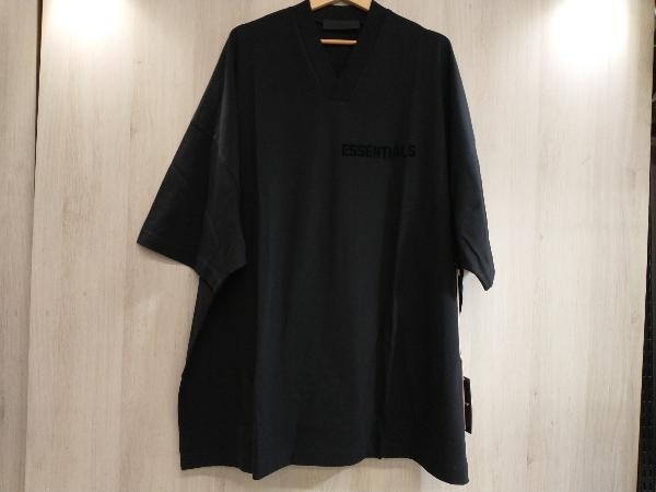 夏 ESSENTIALS エッセンシャルズ FOG Essentials V-Neck 2023 The Black Collection 大きめサイズ ビッグシルエット XL JetBlack_画像1