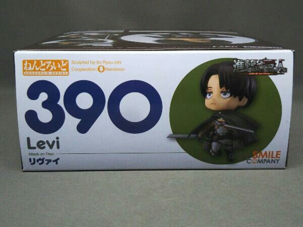 【中身未開封品】 [フィギュア](再販)ねんどろいど 390 進撃の巨人 リヴァイ 進撃の巨人_画像3