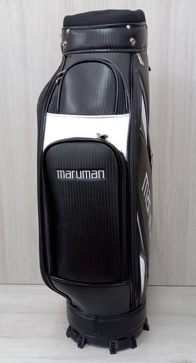 お歳暮 maruman ブラック キャディバッグ CADDYBAG マルマン