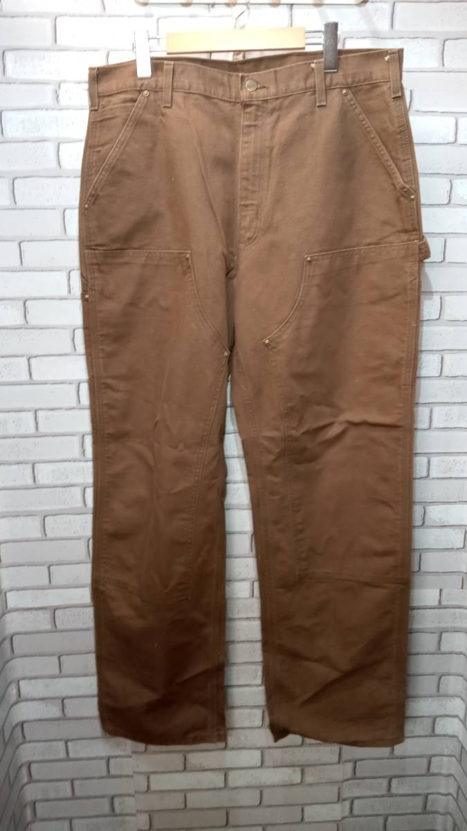 Carhartt カーハート USA製 DOUBLE FRONT WASHED DUCK WORK PANT その他ロングパンツ