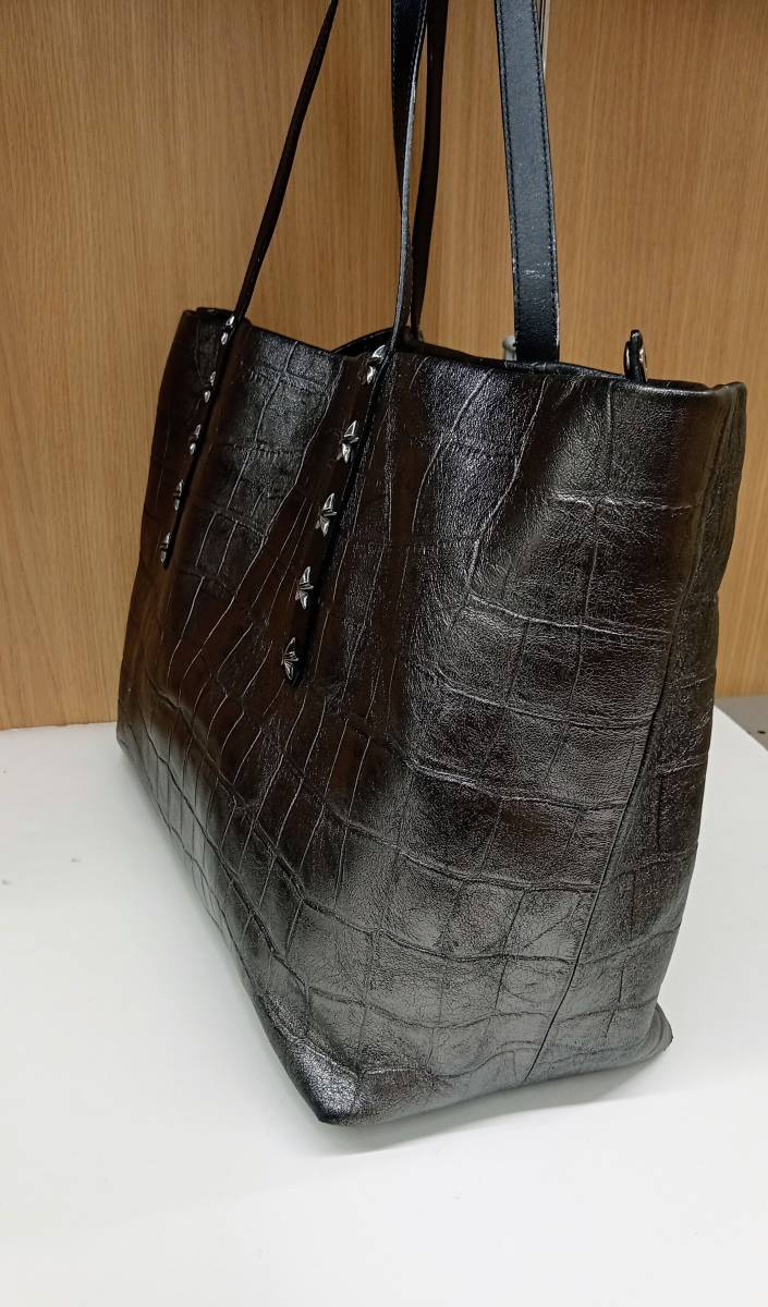 JIMMY CHOO ジミーチュウ トートバッグ PIMLICO ピムリコ クロコ JIMMY CHOO ジミーチュウ トートバッグ PIMLICO ピムリコ クロコ