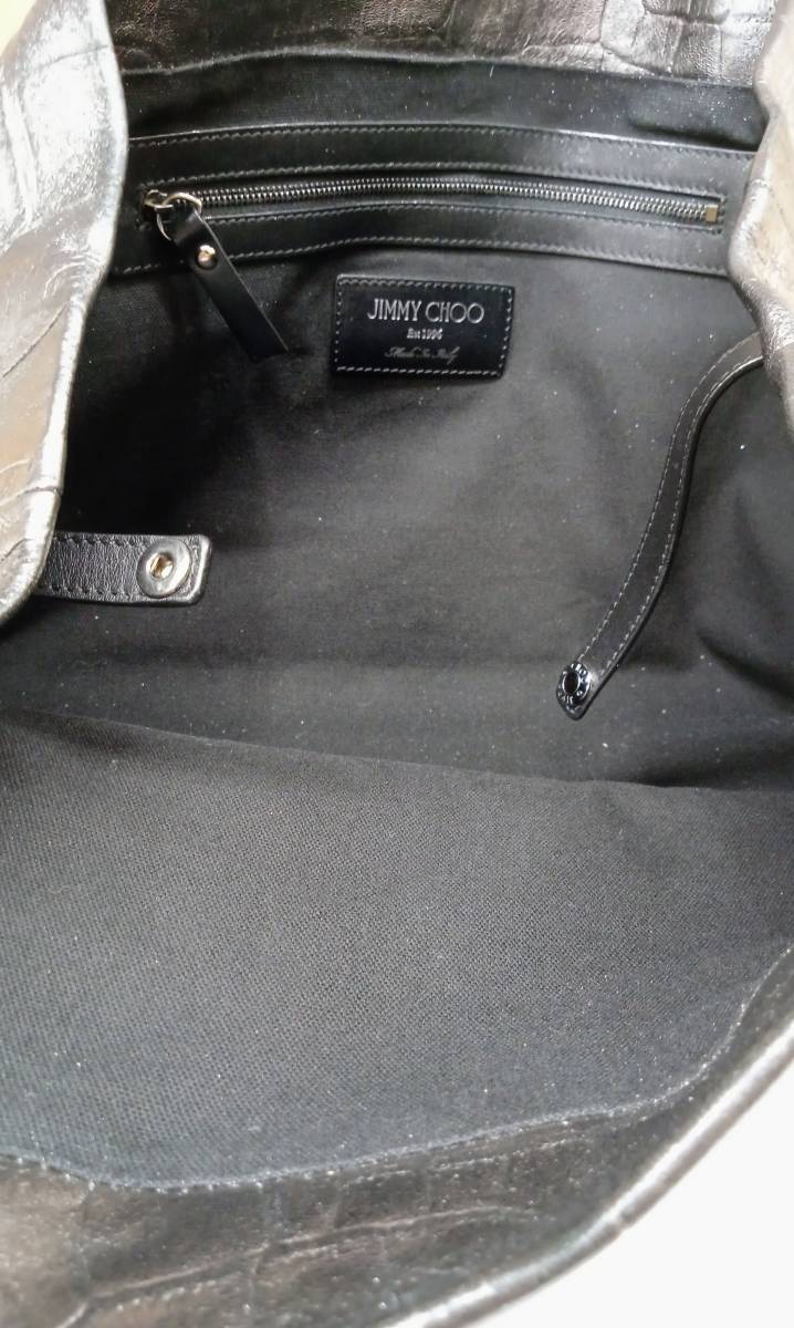 JIMMY CHOO ジミーチュウ トートバッグ PIMLICO ピムリコ クロコ JIMMY CHOO ジミーチュウ トートバッグ PIMLICO ピムリコ クロコ