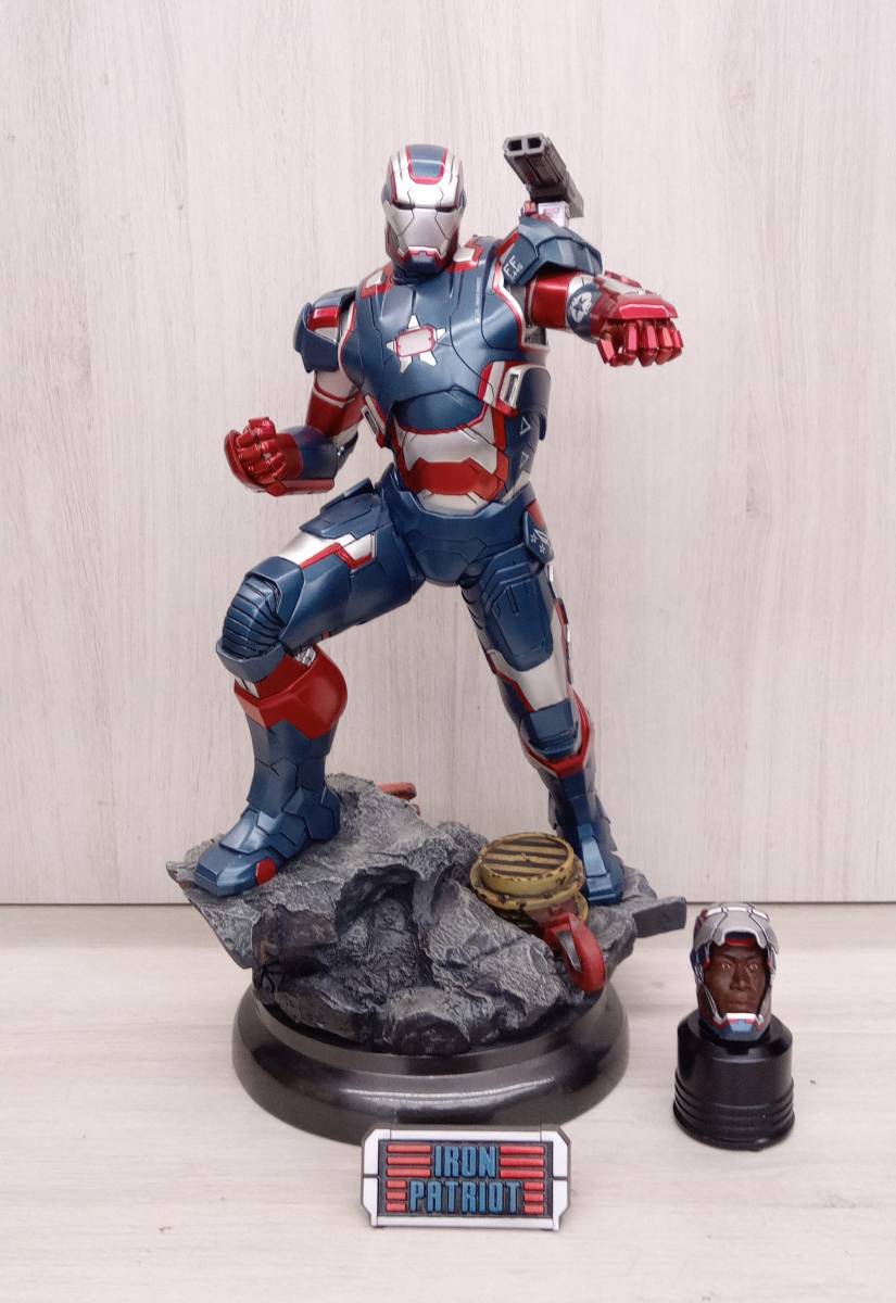 SIDESHOW IRON MAN 3 IRON PATRIOT マーベル アイアンマン 3 パトリオット 1/4マケット