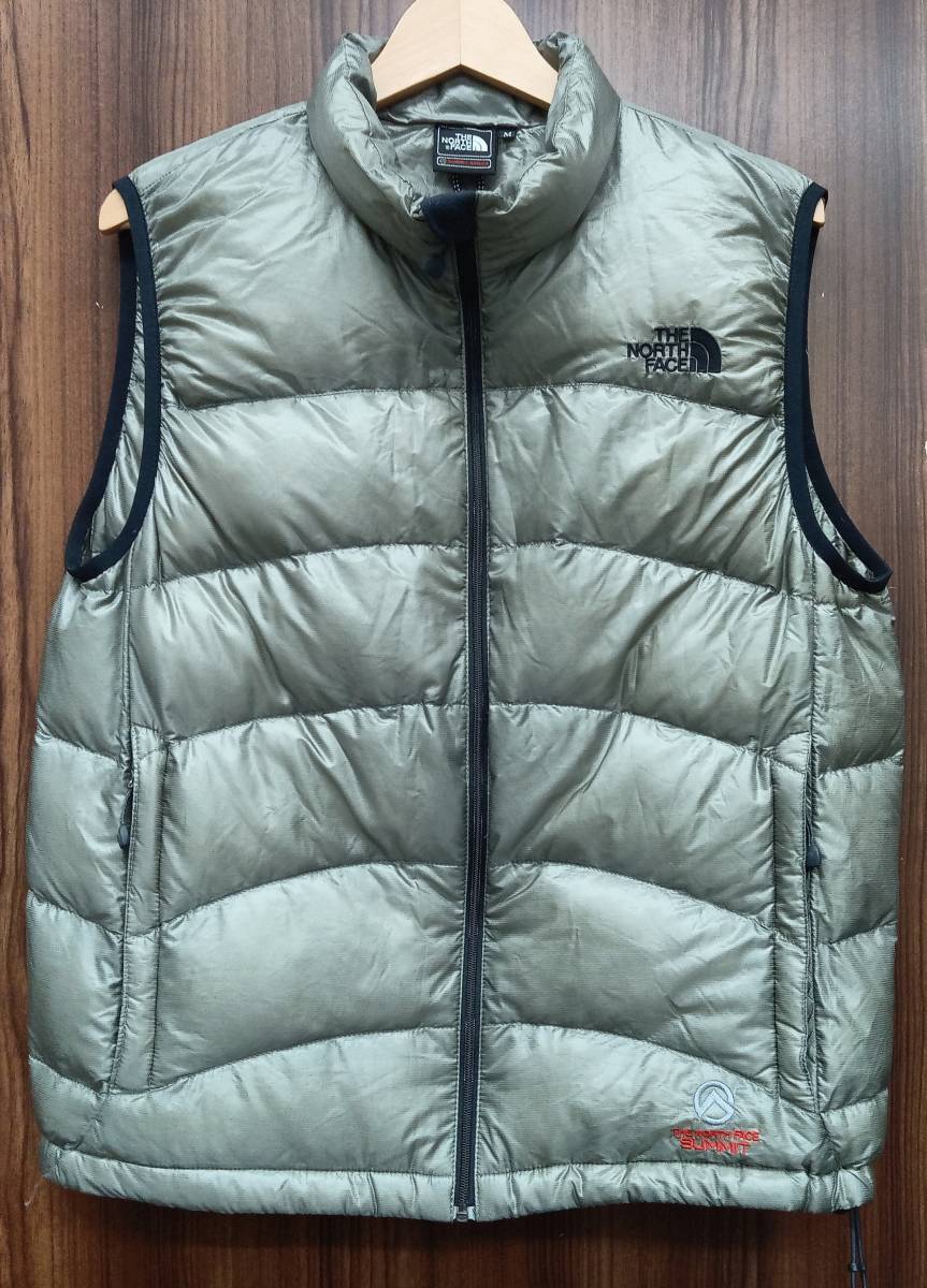 THE NORTH FACE / ザ・ノースフェイス ダウンベスト Summit series ND18804 ACONCAGUA VEST カーキ M_画像1