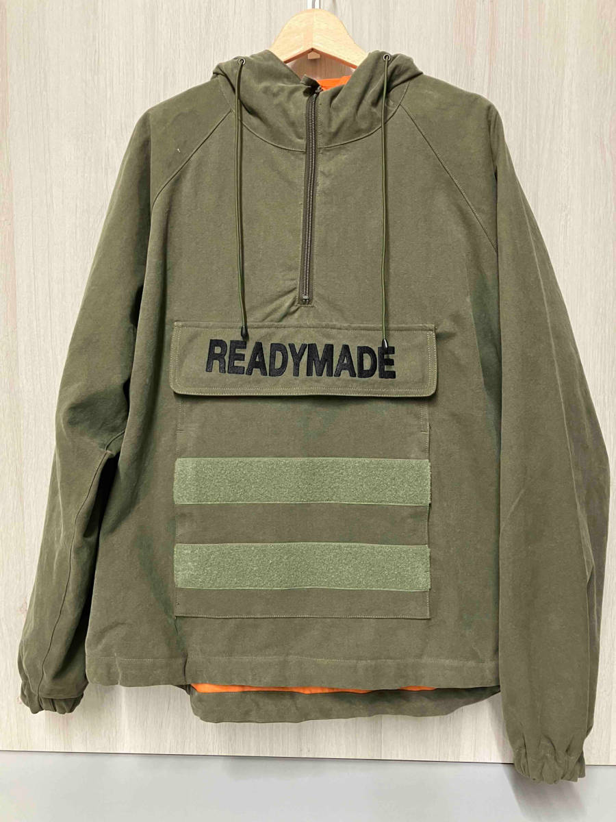 READY MADE|retimeido| жакет | тянуть over жакет | хаки |RE-CO-KH-00-00-221| кенгуру карман | размер 3