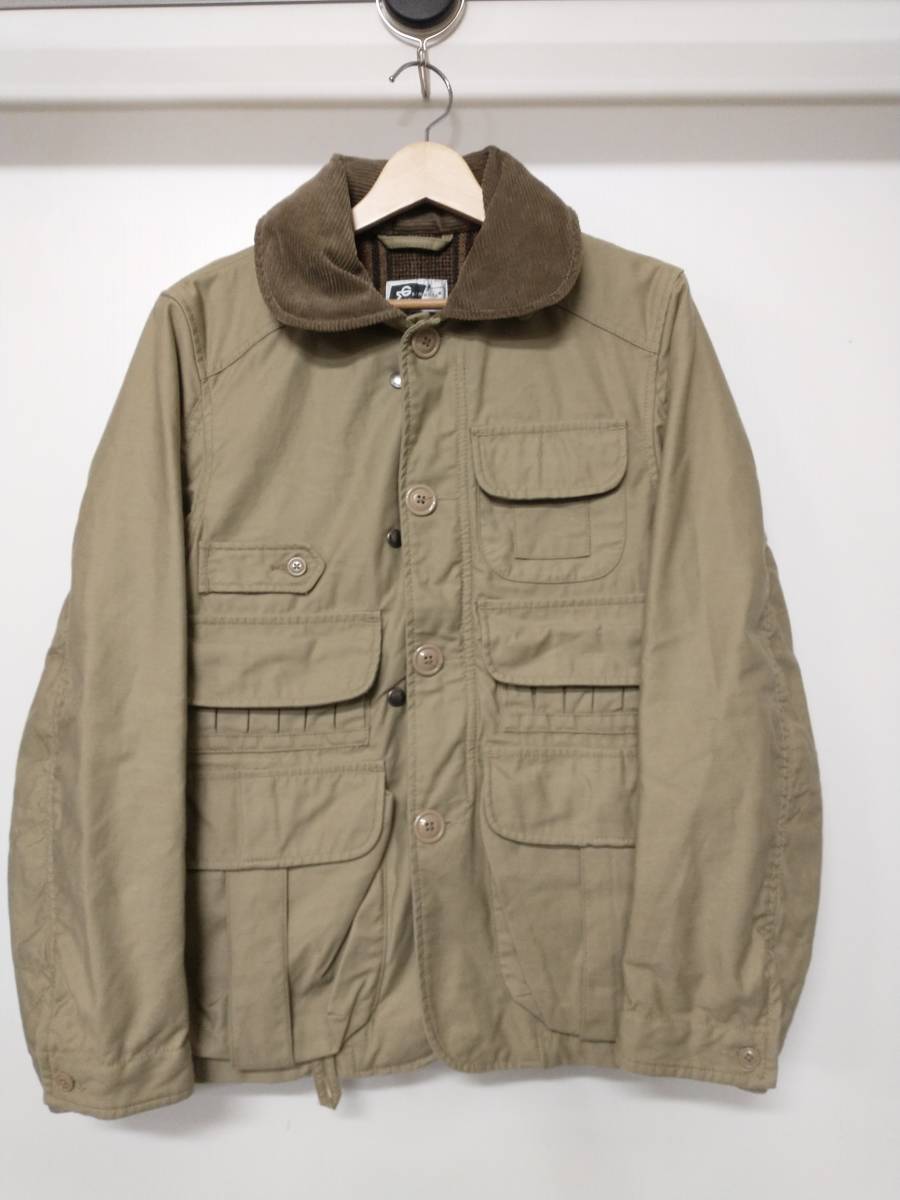 ENGINEERED GARMENTS エンジニアードガーメンツ マウンテンパーカー Sサイズ ベージュ メンズ秋冬_画像1