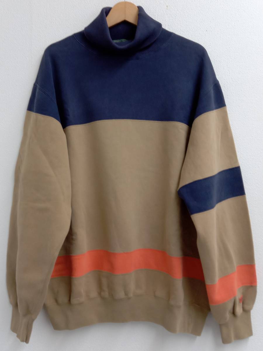 RALPH LAUREN / POLO COUNTRY TANLINE TURTLENECK SWEAT スウェット Ｌサイズ レトロ アメカジ