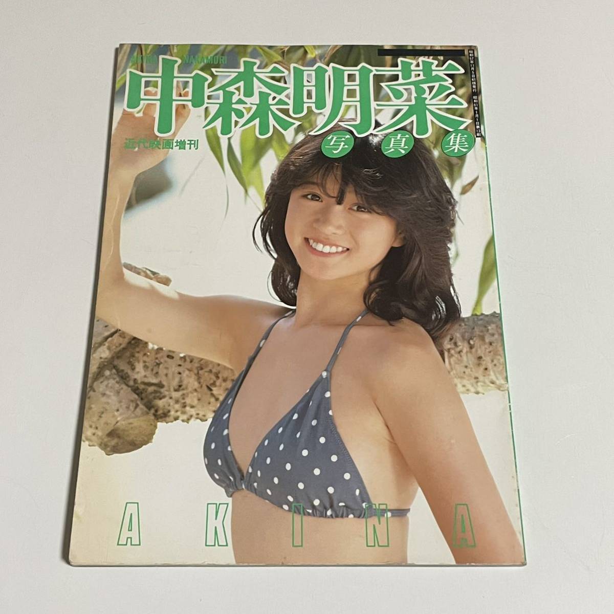 中森明菜写真集近代映画増刊AKINA 希少レア商品细节| 雅虎拍卖| One