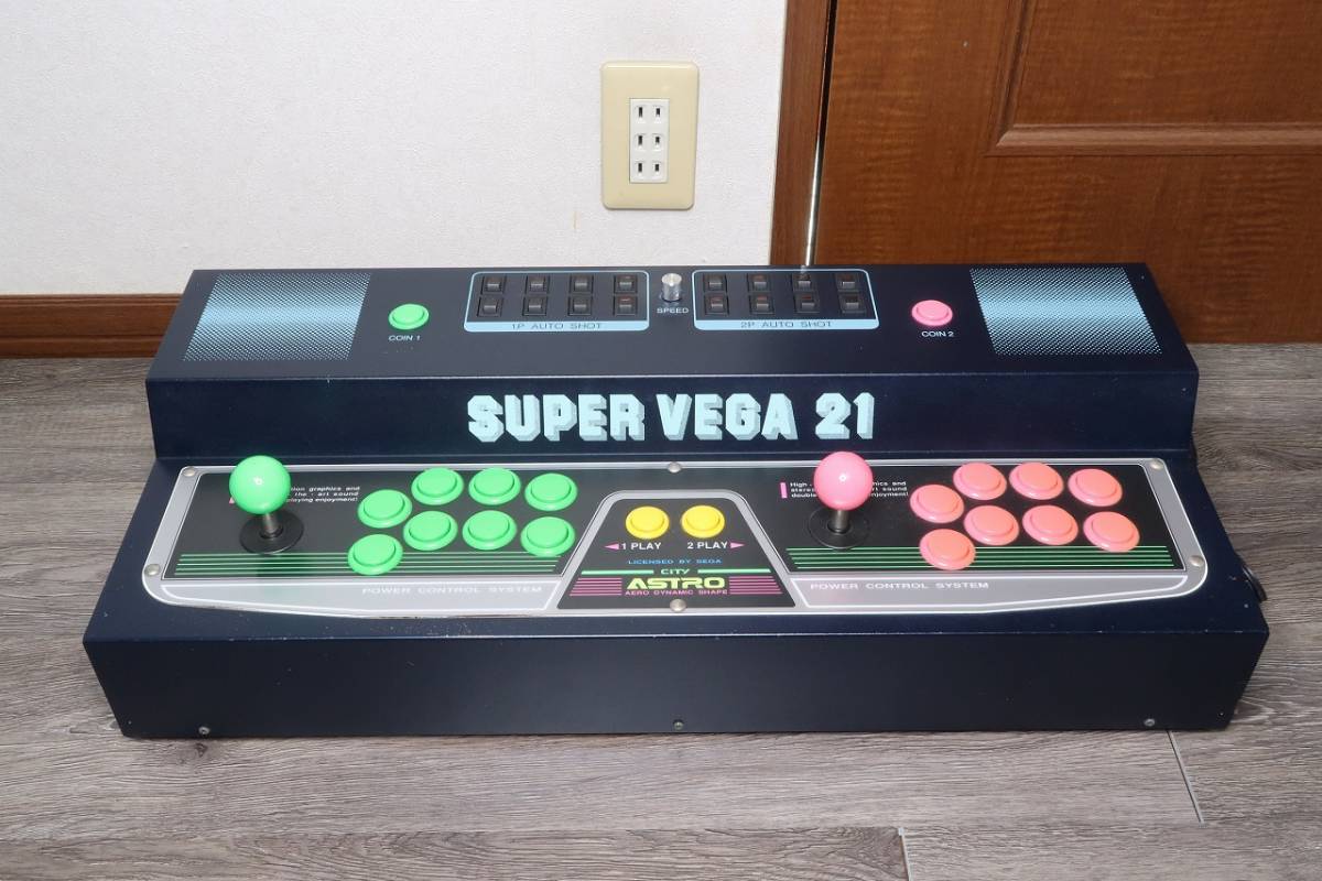 美品】ハッピー商会 スーパーベガ21/SUPER VEGA 21 コントロール