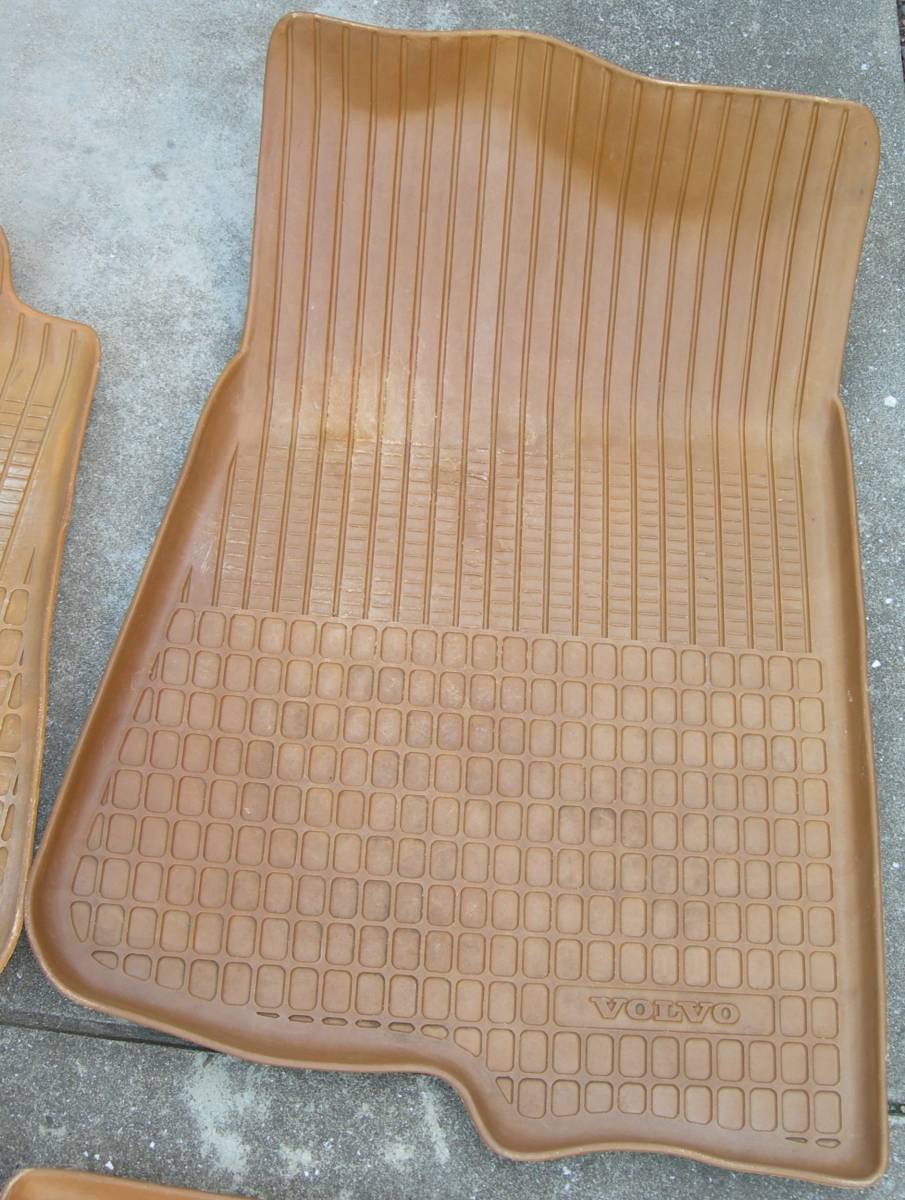 * Volvo VOLVO 240fro Atrai set original secondhand goods beige * tray mat TACK tuck CLASSIC Classic *244 245 GL GLE