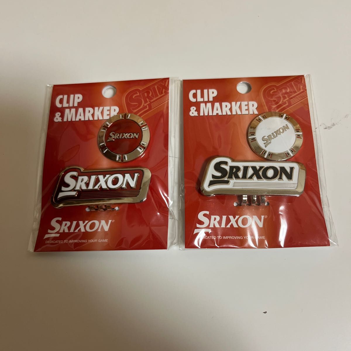 SRIXON ゴルフマーカー　2個セット