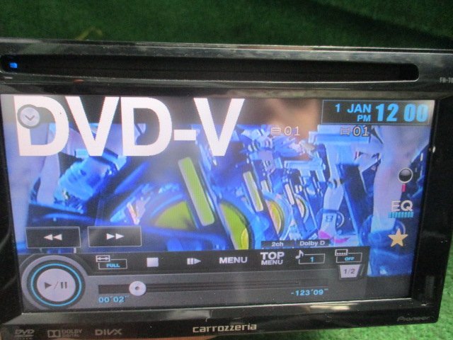 329098★carrozzeria/カロッツェリア【FH-780DVD】DVD プレーヤー オーディオ★DVD CD CD-R USB★動作OK_画像4