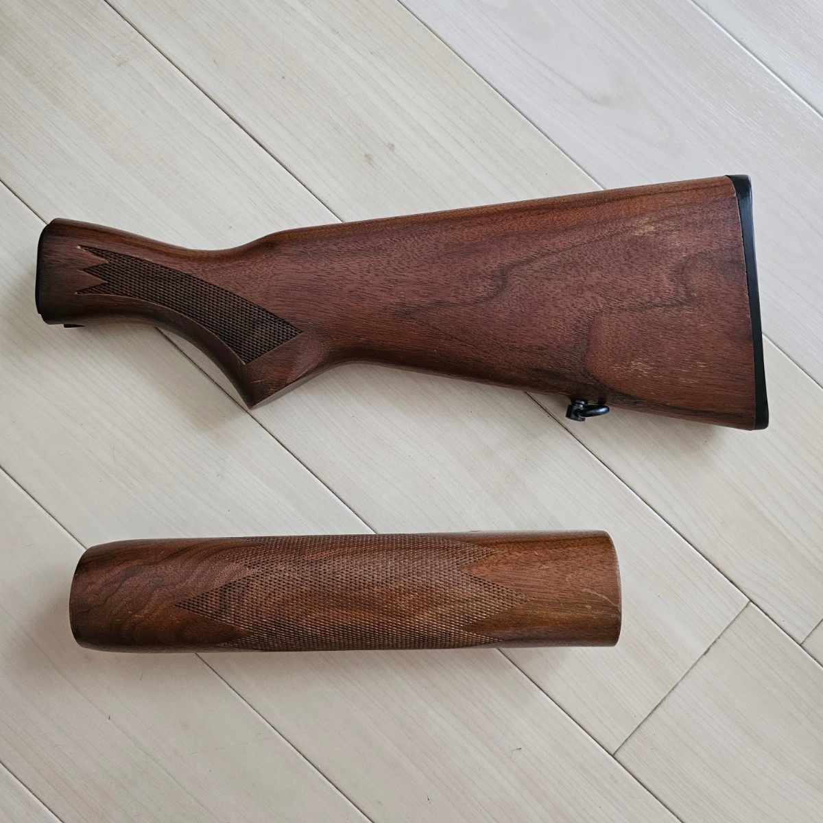 美品 Remington M870 レミントン 散弾銃 ショットガン 猟銃 実物 木製
