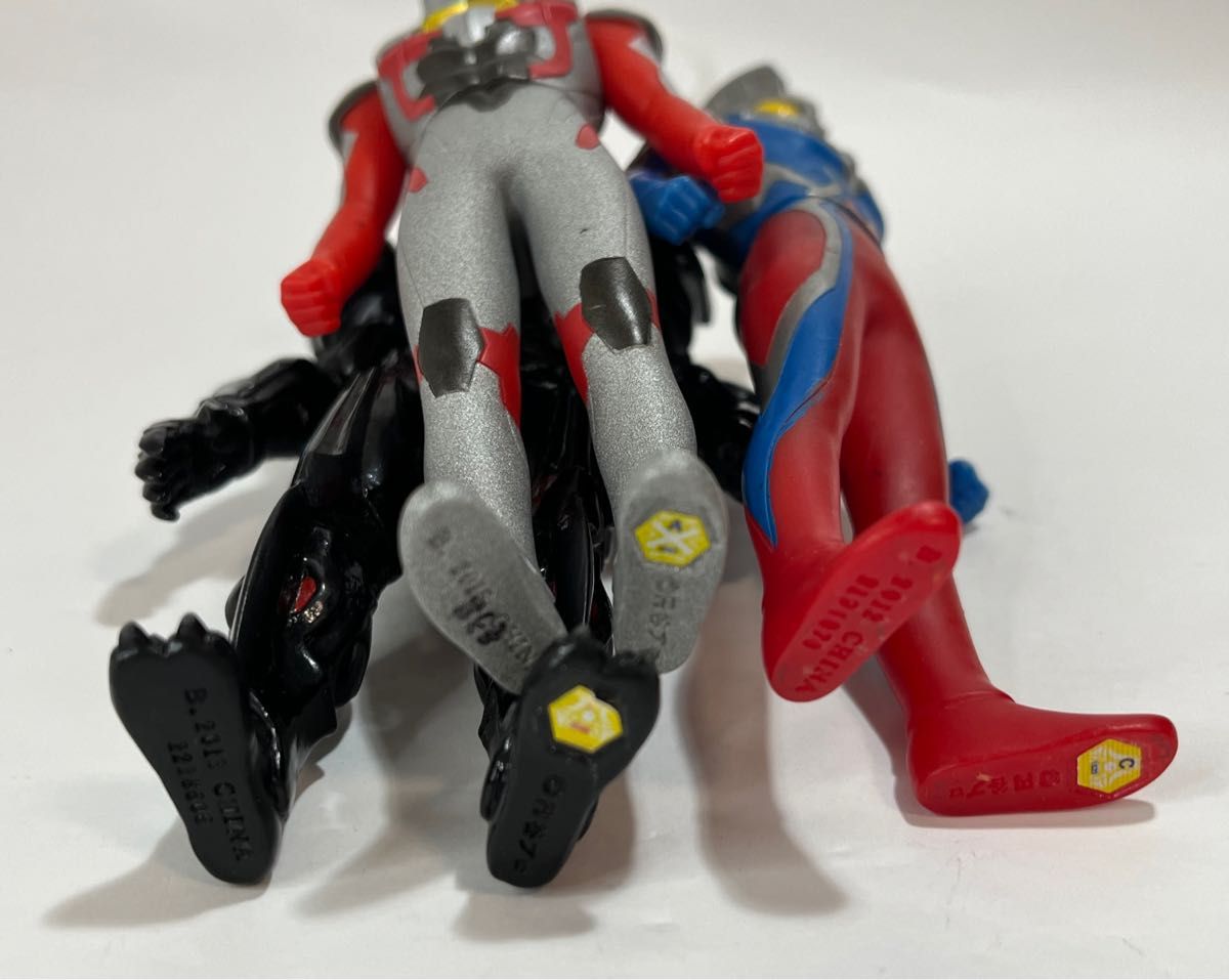 ウルトラマンエックス エクスデバイザー サイバーカード ソフビセット-