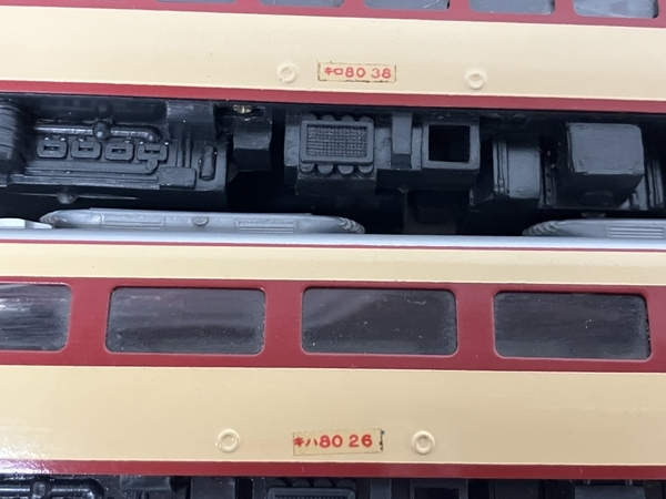 KTM キハ82系 特急気動車 キシ80 キハ82×2両 キハ80 キロ80 計5両セット カツミ HOゲージ 赤ラベル HOゲージ 鉄道模型 ジャンク S7987583_画像10