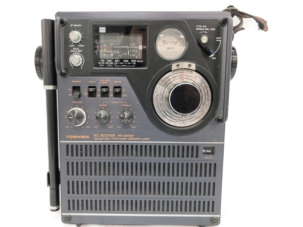 特別セーフ ラジオ BCL RP-2000F 東芝 レトロ C7993144 ジャンク