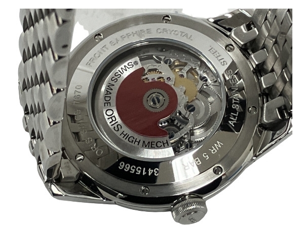 ORIS アートリエ スケルトン 7670 腕時計 中古 美品 M8009696_画像7
