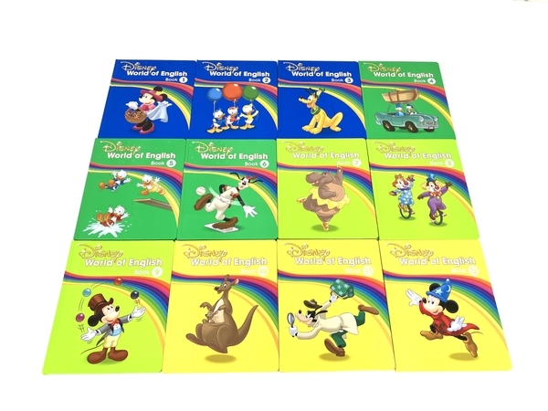 DWE 2022年頃 メインプログラム 絵本 12冊 セット Disney World DWE 2022年頃 メインプログラム 絵本 12冊 セット Disney World