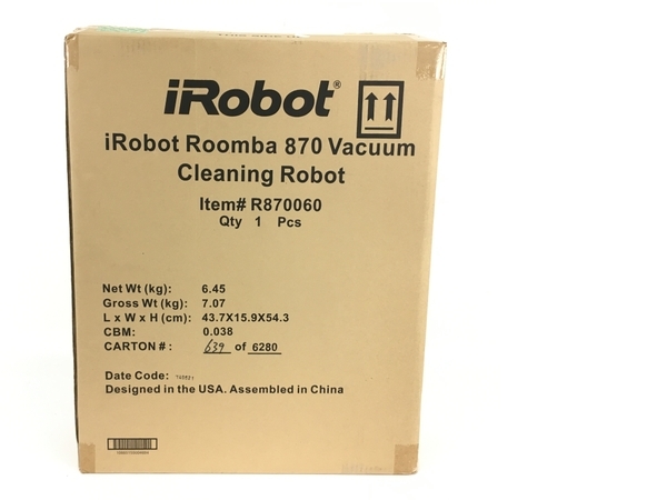 iRobot Roomba 870 2014年製 ロボット掃除機 アイロボット ルンバ 中古