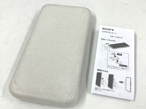 SONY Xperia 1 V XQ-DQ44 6.5インチ スマートフォン 512GB SIMフリー 中古 美品 T7949567_画像2