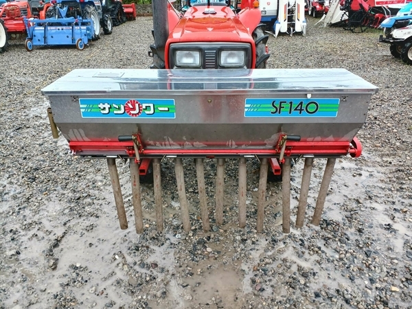 【引取限定】長野県 上西農機 サンソワー SF140 リモコン 肥料散布機 肥料 施肥機 散布機 ソワー ジョーニシ 中古 直P7102053_画像5