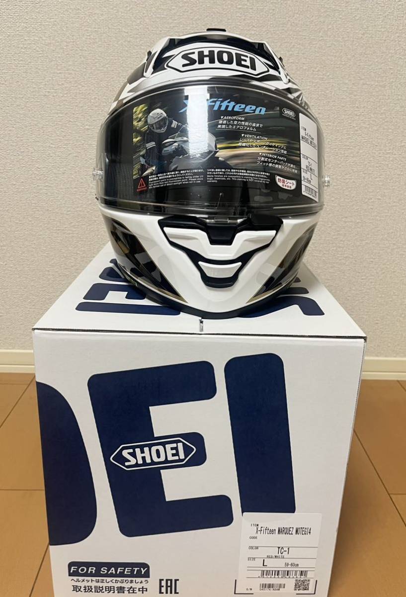 SHOEI X-Fifteen Lサイズ MARQUEZ MOTEGI4 新品未使用 受注限定 59