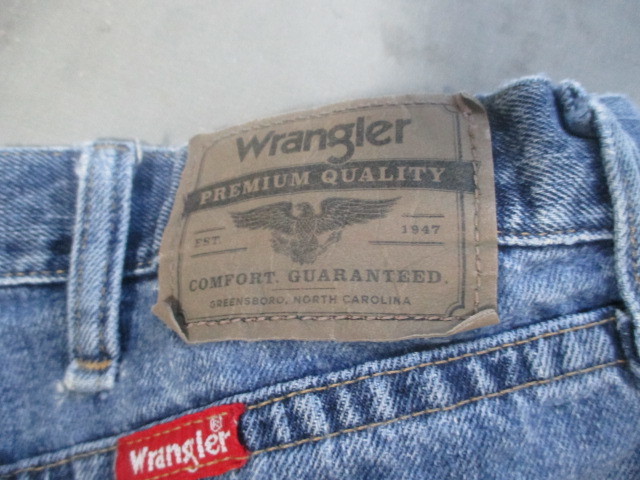 W34★Wrangler/ラングラー◆デニム ◆青　USA古着_画像6