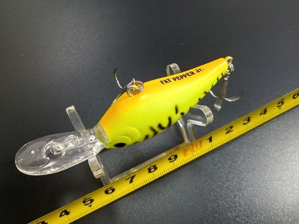 ティムコ ノトス ファットペッパーJr. FPJ-118 #ファイヤータイガー USED ジュニア TIEMCO NOTOS FAT PEPPER JUNIOR CRANKBAIT_画像3