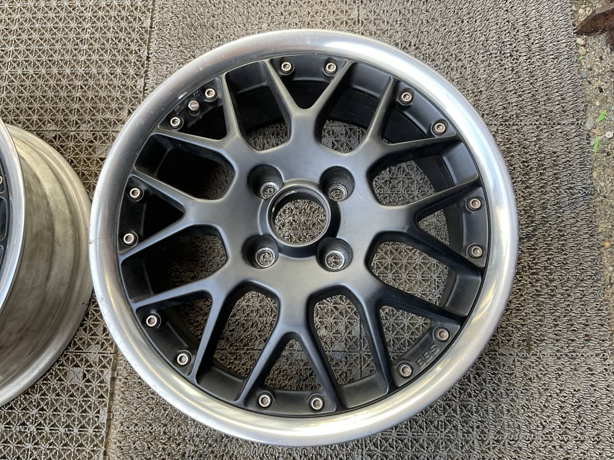 BBS RS772 VWポロ純正　2本セット　15インチ　軽自動車等流用_画像4