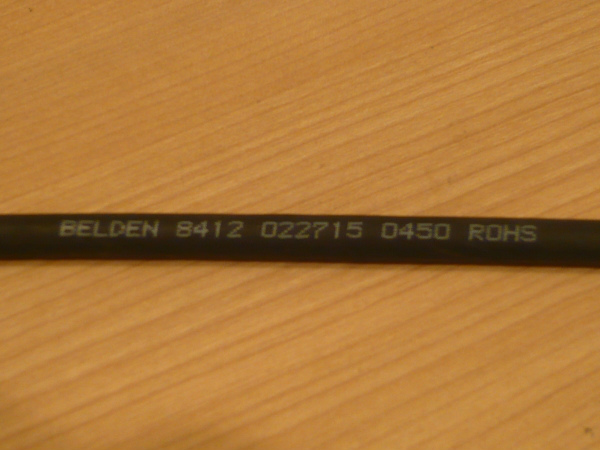 * prompt decision XLR conversion cable female = female BELDEN 8412 NEUTRIK NC3FXX-B Belden 14cm *