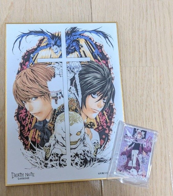 デスノート展 色紙 ポスターアクリルスタンド 6巻|PayPayフリマ