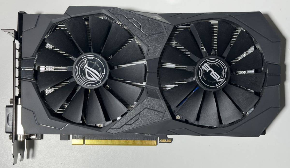 愛用 RX570 STRIX ROG ASUS GDDR5 グラフィックボード OC 4GB PCI