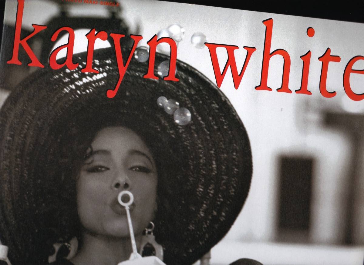 R&B 12inch★KARYN WHITE / The way I feel about you★U.S.盤・Wanner★_画像1