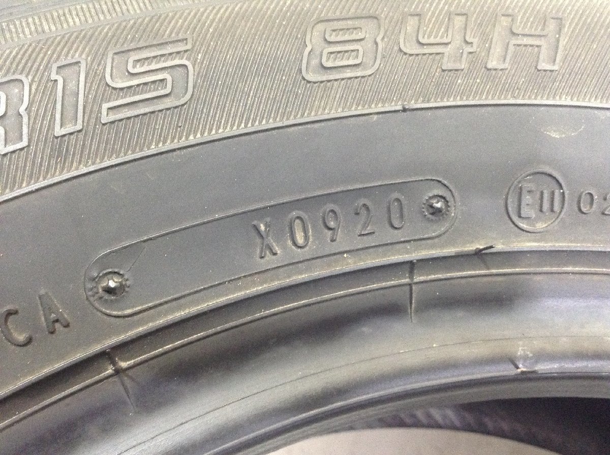 ダンロップ エナセーブ EC300 185/60R15 2本 2020年×1本 2021年×1本 1326 サマータイヤ (沖縄県・離島は発送不可)_画像8