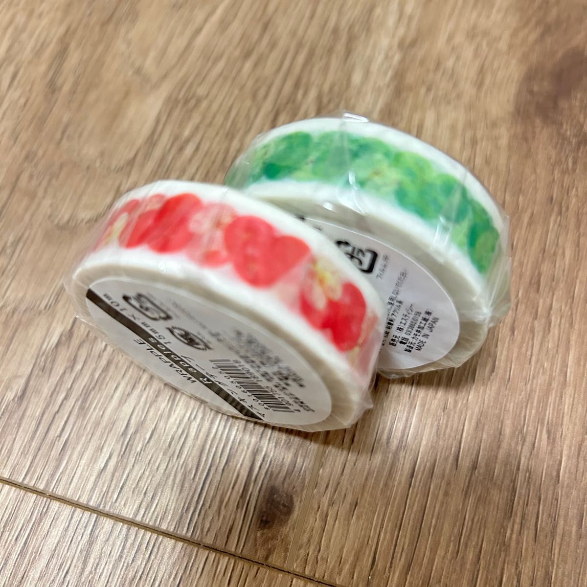 マスキングテープ　カモ井　WRAPPLE コクボマイカ　2個セット
