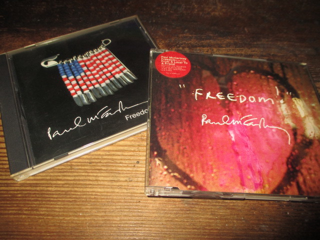 paul mccartney / freedom! (RARE!!2枚セット送料込み!!)_画像1