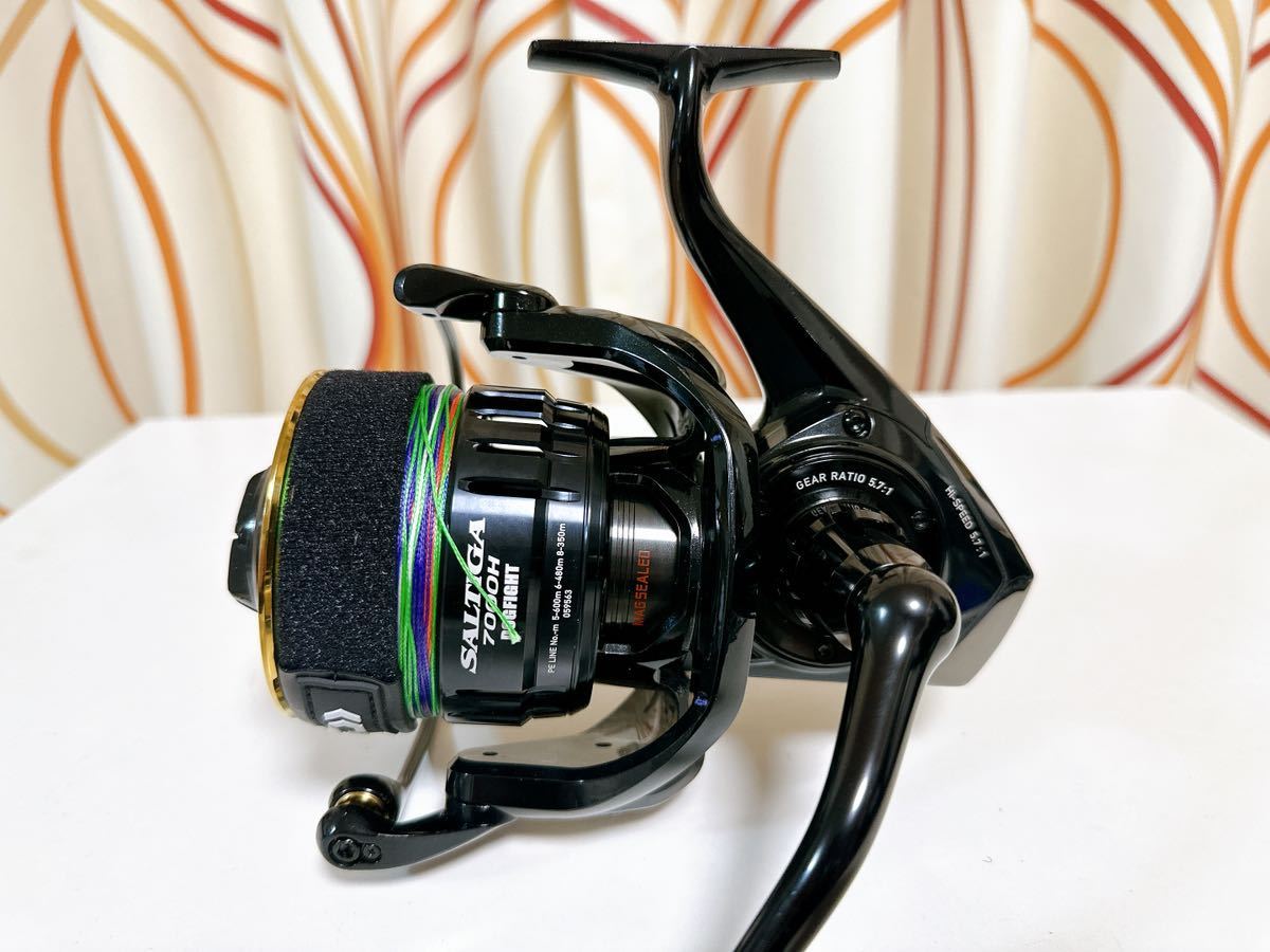 ダイワ　15ソルティガ 7000H-DF ドッグファイト　SALTIGA DOGFIGHT DAIWA MADE IN JAPAN 定価134200円_画像3