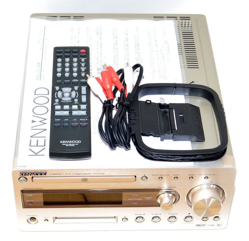 人気カラーの 【極上美品/純正リモコン付属】JVC KENWOOD アンプ 高