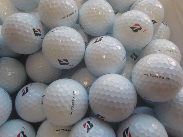 ロストボール BRIDGESTONE GOLF TOUR B X 50球-