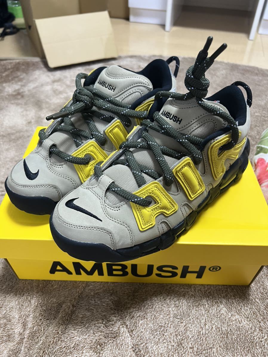 2022年最新海外 Low Uptempo More Air Nike × AMBUSH 新品 27.5cm