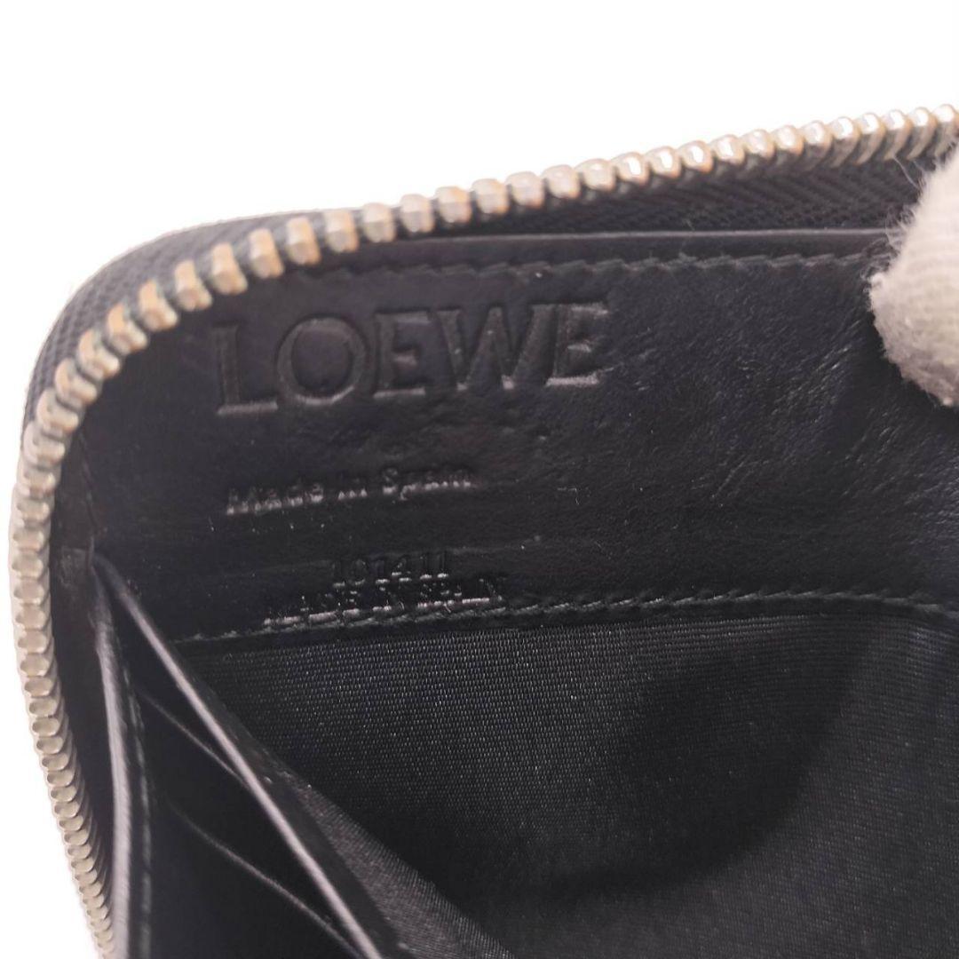 美品】ロエベ LOEWE 長財布 アナグラム ラウンドジップ 美品】ロエベ LOEWE 長財布 アナグラム ラウンドジップ