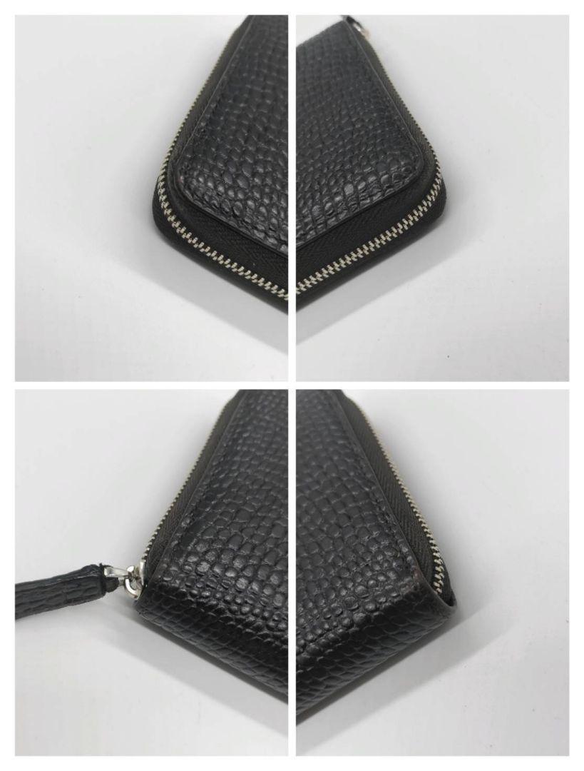 モンブラン ホワイトスター クロコ型押しレザー長財布 極美品】モンブラン MONTBLANC 長財布 ロングウォレット