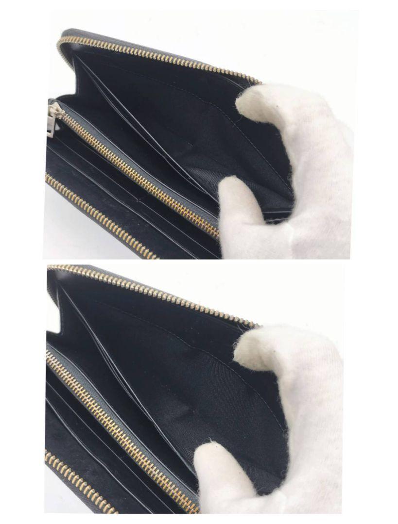 美品】ロエベ LOEWE 長財布 アナグラム ラウンドジップ 美品】ロエベ LOEWE 長財布 アナグラム ラウンドジップ