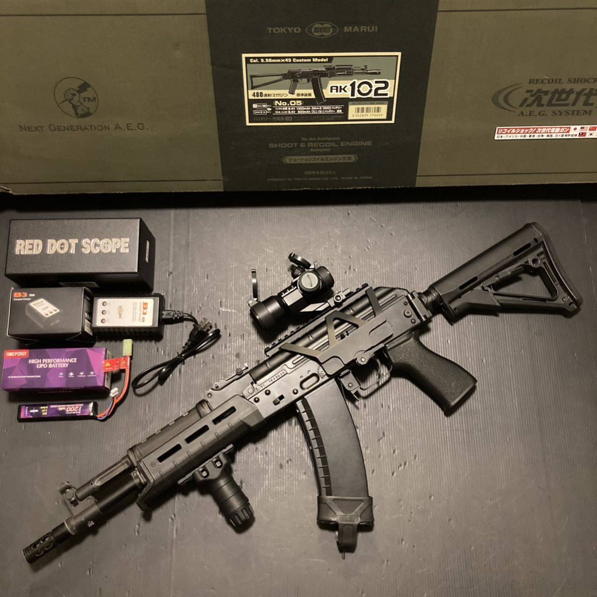 X-362 次世代電動ガン AK102 東京マルイ|Yahoo!フリマ(旧 X-362 次世代電動ガン AK102 東京マルイ|Yahoo!フリマ(旧