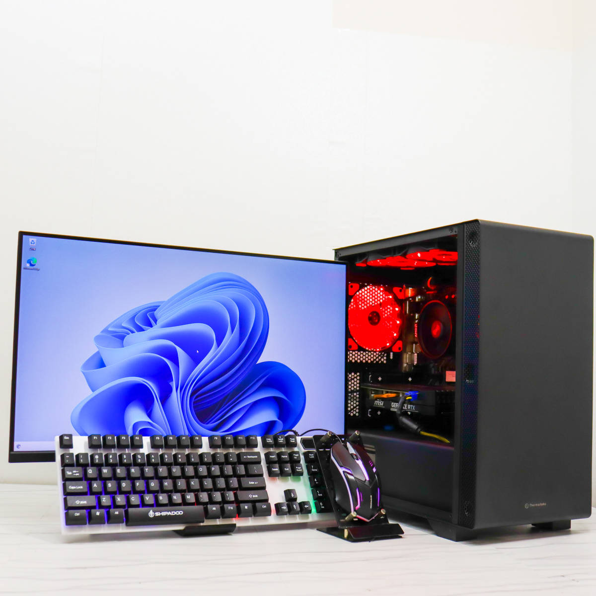 ハイエンドゲーミングPC一式セット】Ryzen7 3700x/RTX2060/FX/株