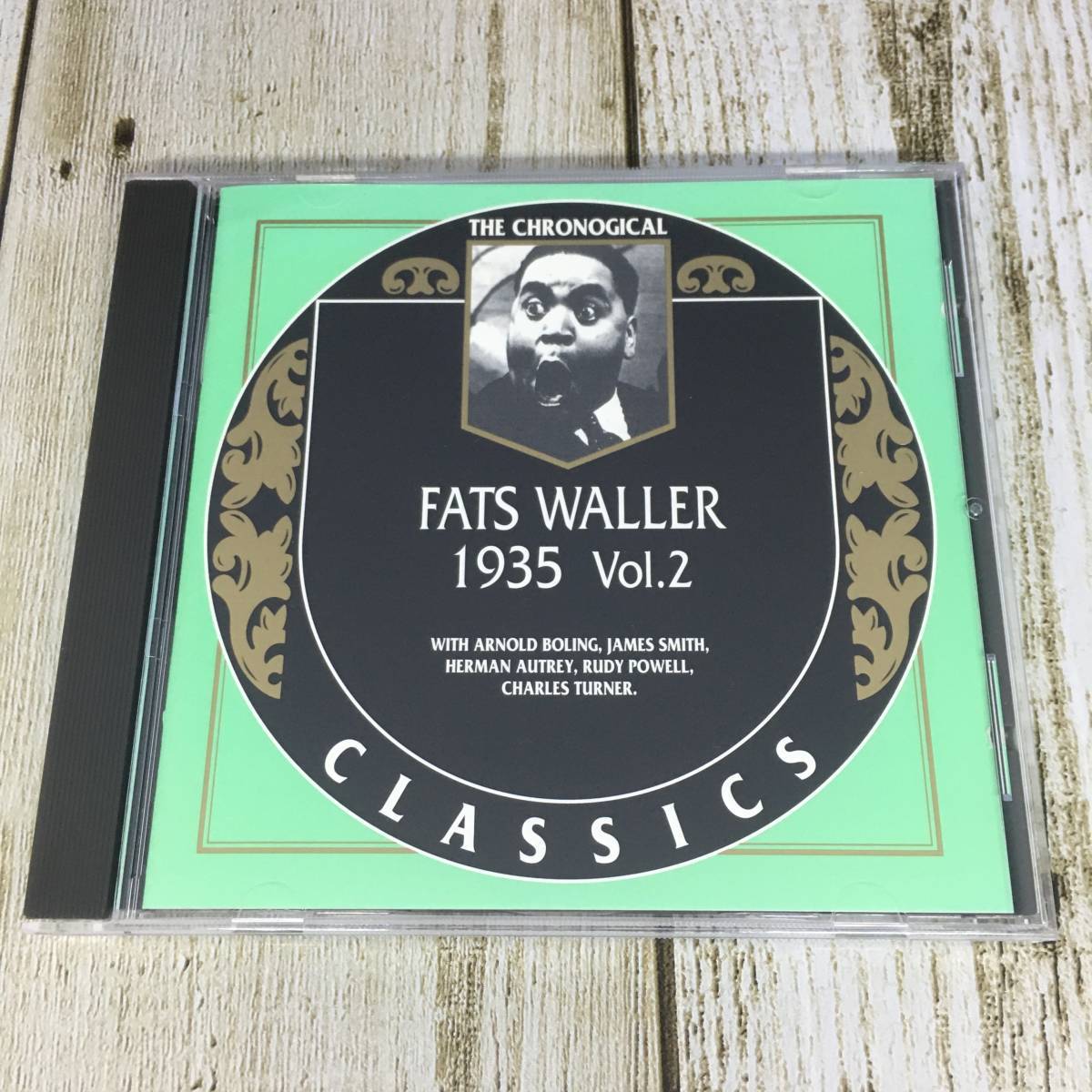 Mg0141 ■「中古CD」 FATS WALLER　ファッツ・ウォーラー　/　1935 Vol. 2 ■ フランス盤（CLASSICS 760）/ レア盤 【同梱不可】_画像1