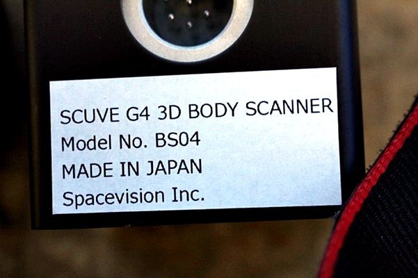 SPACE VISION 3D корпус сканер 3D BODY SCANNER SCUVEG4 кейс др. есть 46725Y