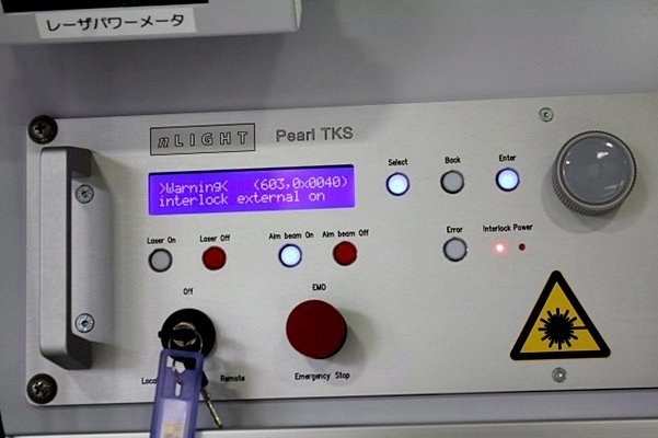 【引取限定/通電OK】SEIDENSHA 精電舎電子 ROBOT LASER CONTROLLER レーザー溶着機 LIGHT Pearl TKS / 200Vの画像7