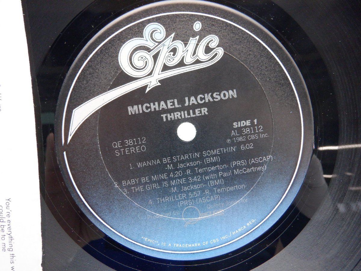 US盤】Michael Jackson(マイケル・ジャクソン)「Thriller(スリラー